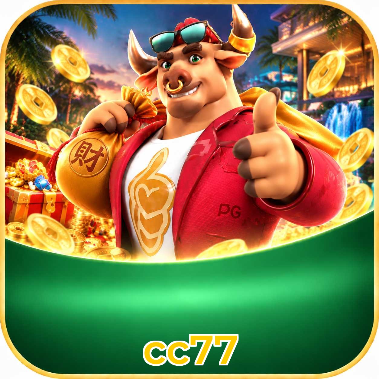 Catálogo de slots da cc77 com RTP médio de 96,52%